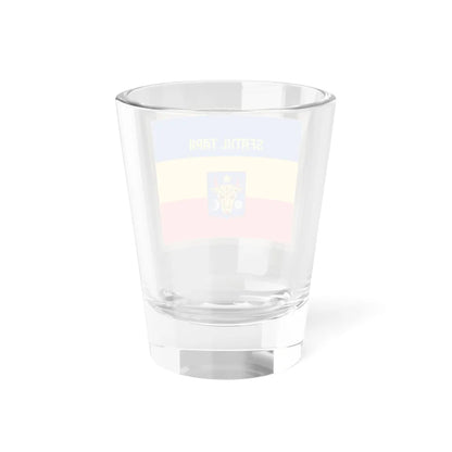 Flag of Sfatul Tarii obverse (Moldova) Shot Glass 1.5oz - Go Mug Yourself