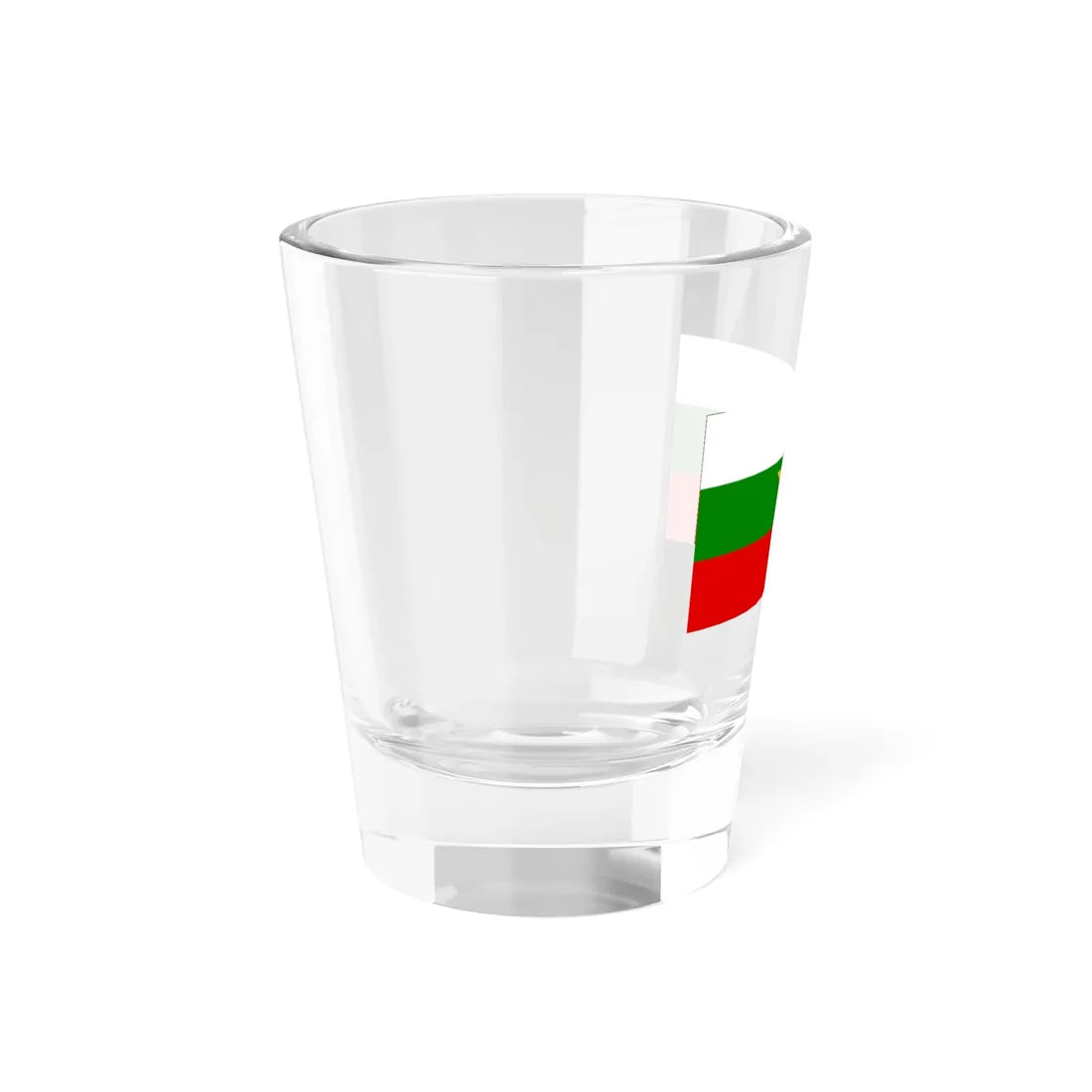 Flag of SFR Yugoslav Bulgarian Minority (Yugoslavia) Shot Glass 1.5oz - Go Mug Yourself