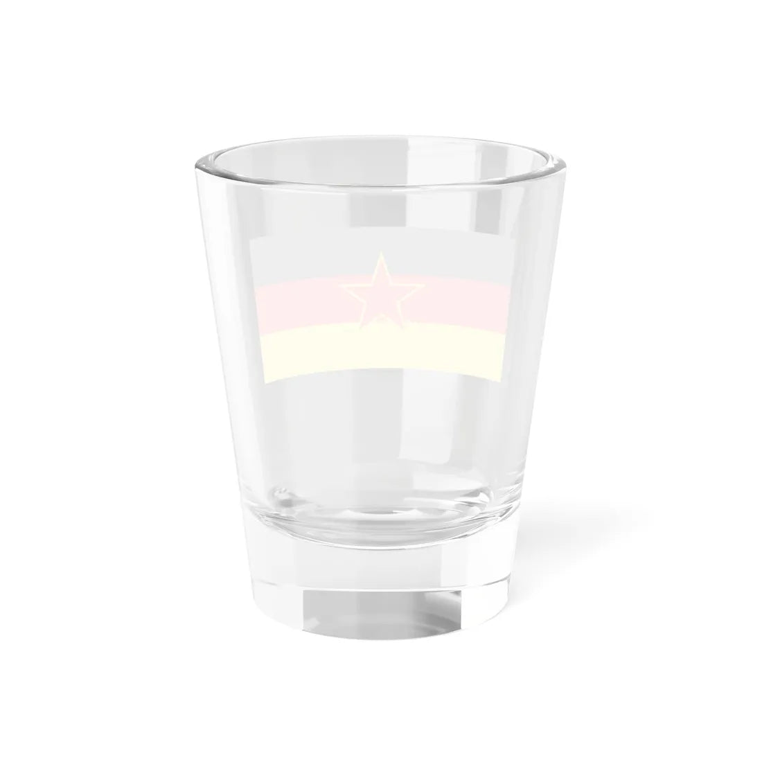 Flag of SFR Yugoslav German Minority (Germany) Shot Glass 1.5oz - Go Mug Yourself