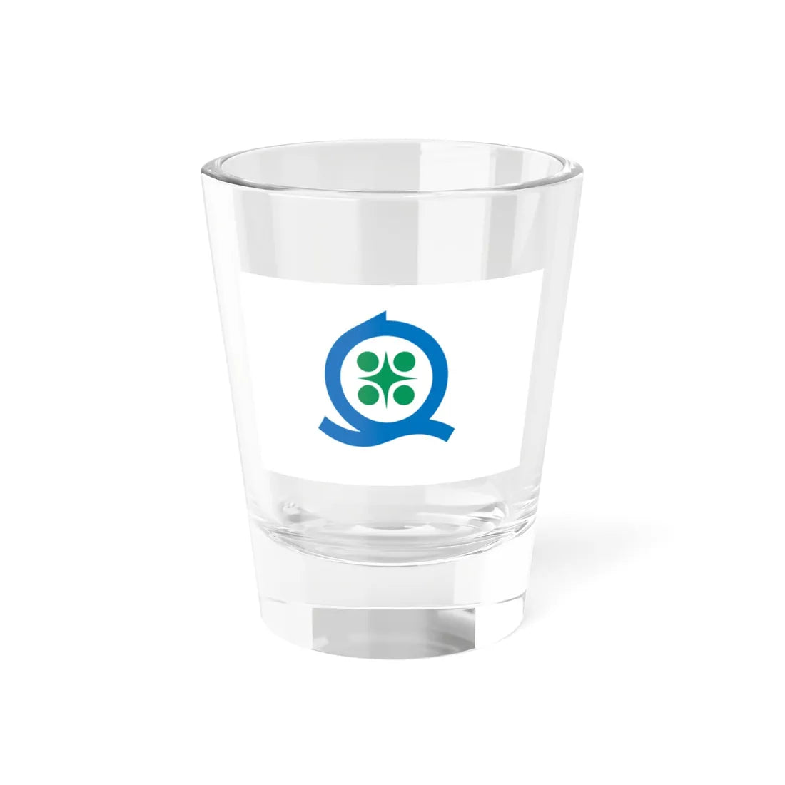 Flag of Ōshū Iwate (Japan) Shot Glass 1.5oz 1.5oz - Go Mug Yourself