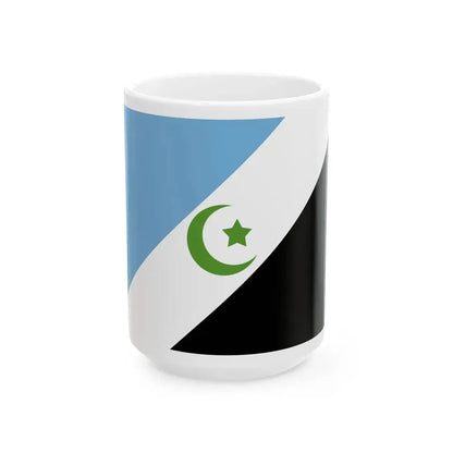 Flag of Shabak Democratic Party (Iraq) White Coffee Mug 15oz - Go Mug Yourself
