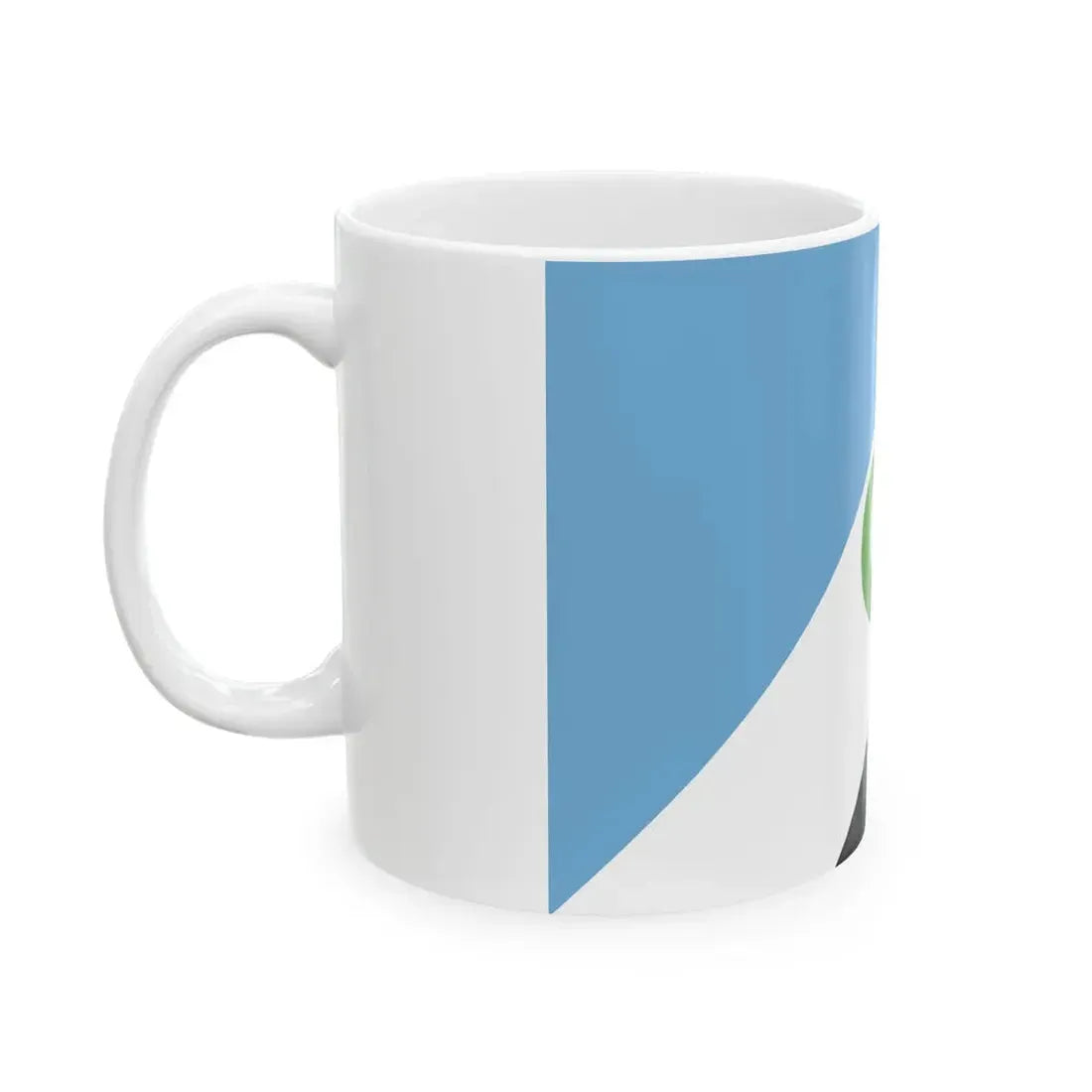 Flag of Shabak Democratic Party (Iraq) White Coffee Mug - Go Mug Yourself