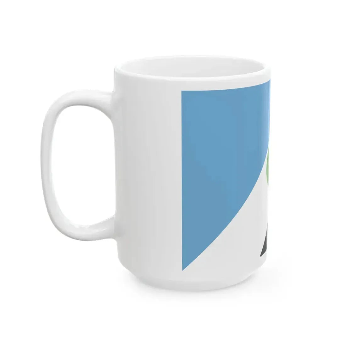 Flag of Shabak Democratic Party (Iraq) White Coffee Mug - Go Mug Yourself