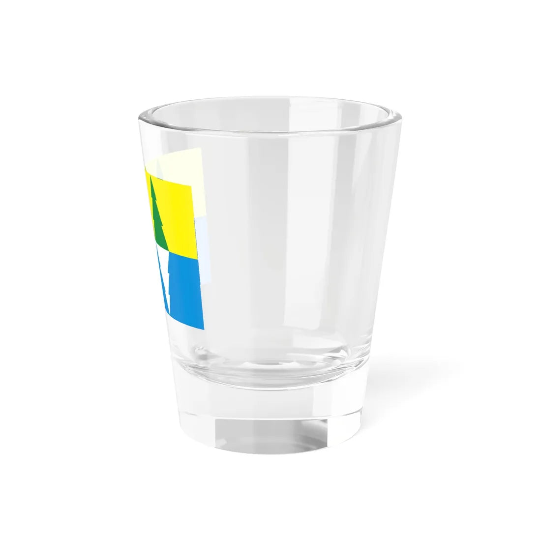 Flag of Shaburskoe Buryatia (Russia) Shot Glass 1.5oz - Go Mug Yourself