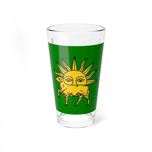 Flag of Shah Tahmasp I (Iran) Pint Glass 16oz 16oz - Go Mug Yourself