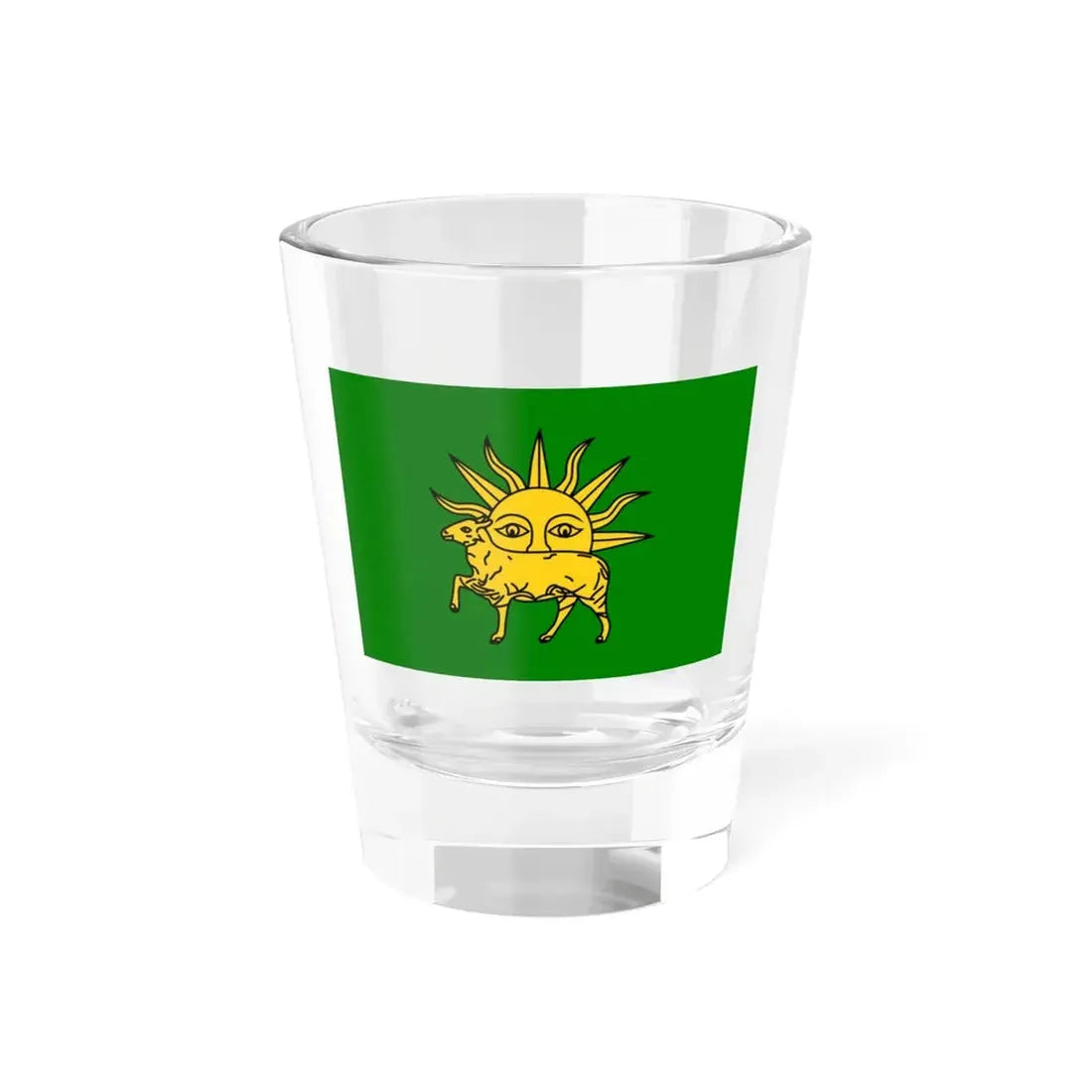 Flag of Shah Tahmasp I (Iran) Shot Glass 1.5oz 1.5oz - Go Mug Yourself