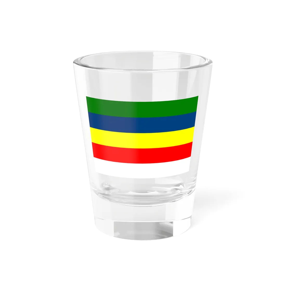 Flag of Shahpura (India) Shot Glass 1.5oz 1.5oz - Go Mug Yourself