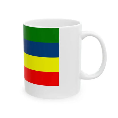 Flag of Shahpura (India) White Coffee Mug - Go Mug Yourself