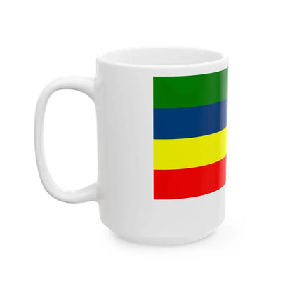 Flag of Shahpura (India) White Coffee Mug - Go Mug Yourself