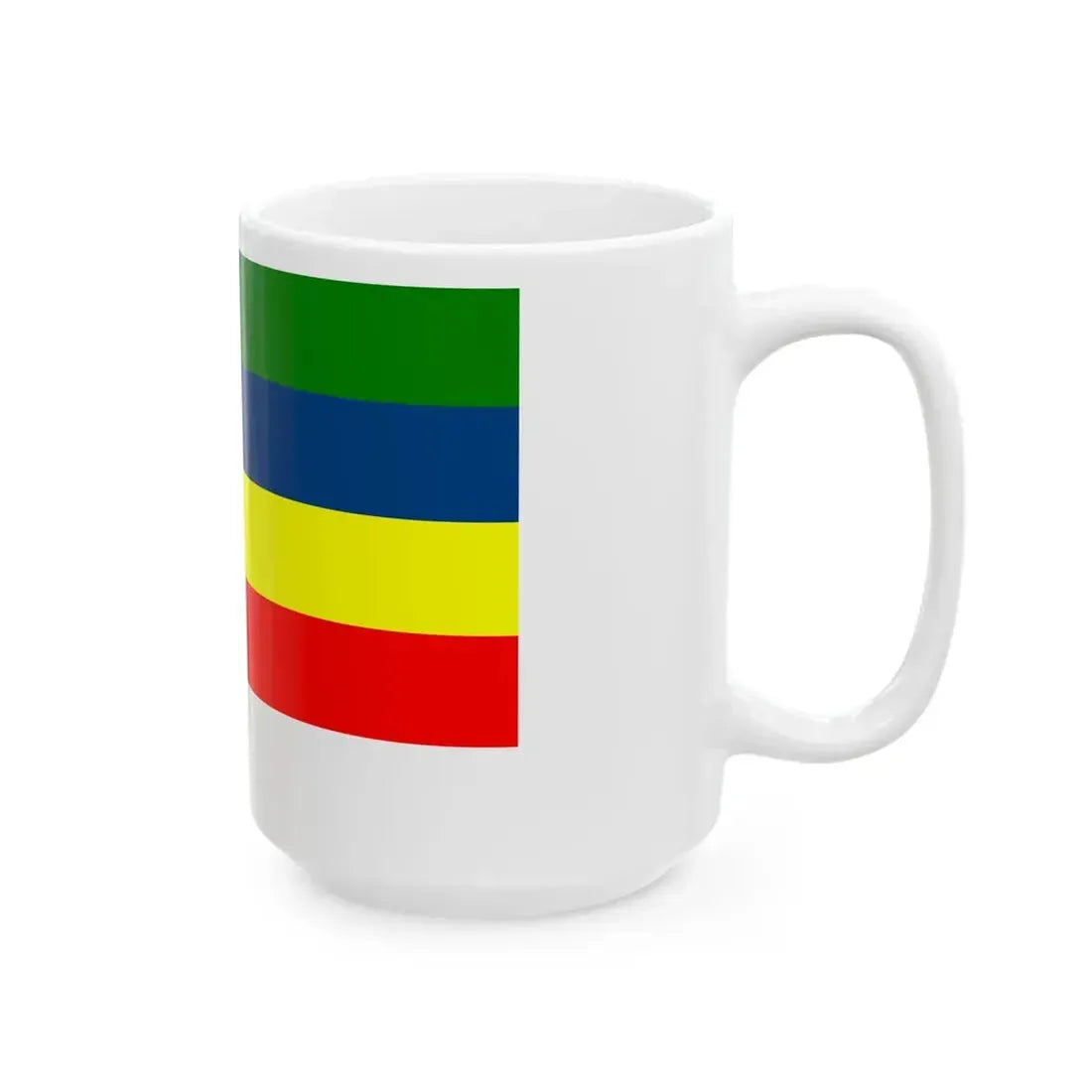 Flag of Shahpura (India) White Coffee Mug - Go Mug Yourself