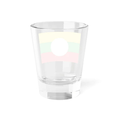 Flag of Shan (Myanmar) Shot Glass 1.5oz - Go Mug Yourself