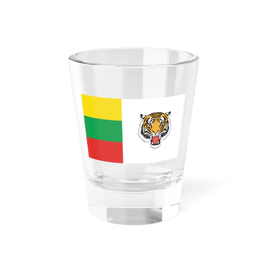 Flag of Shan Nationalities League for Democracy (Myanmar) Shot Glass 1.5oz 1.5oz - Go Mug Yourself