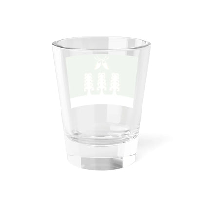 Flag of Sharansky rayon (Russia) Shot Glass 1.5oz - Go Mug Yourself