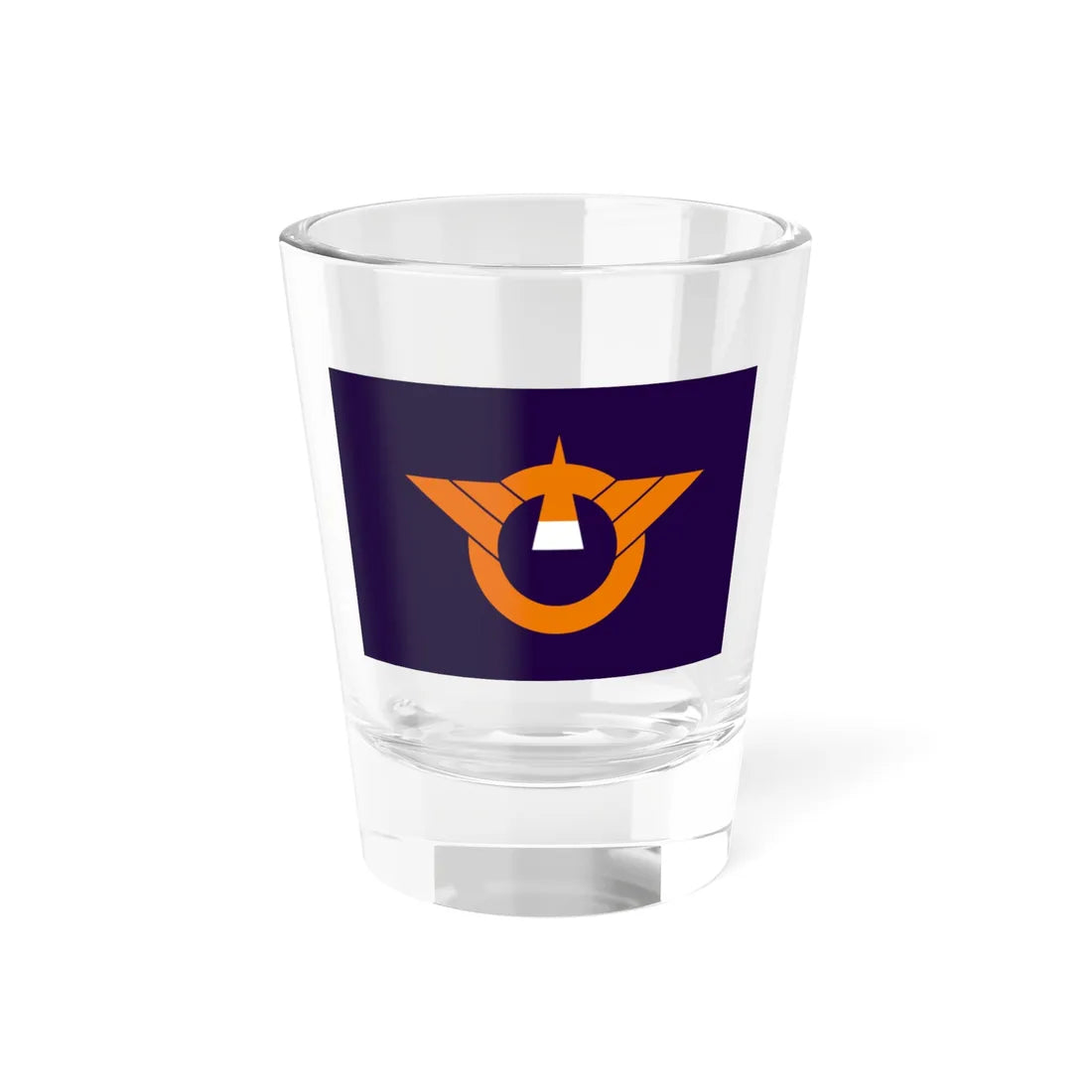Flag of Shari Hokkaido (Japan) Shot Glass 1.5oz 1.5oz - Go Mug Yourself