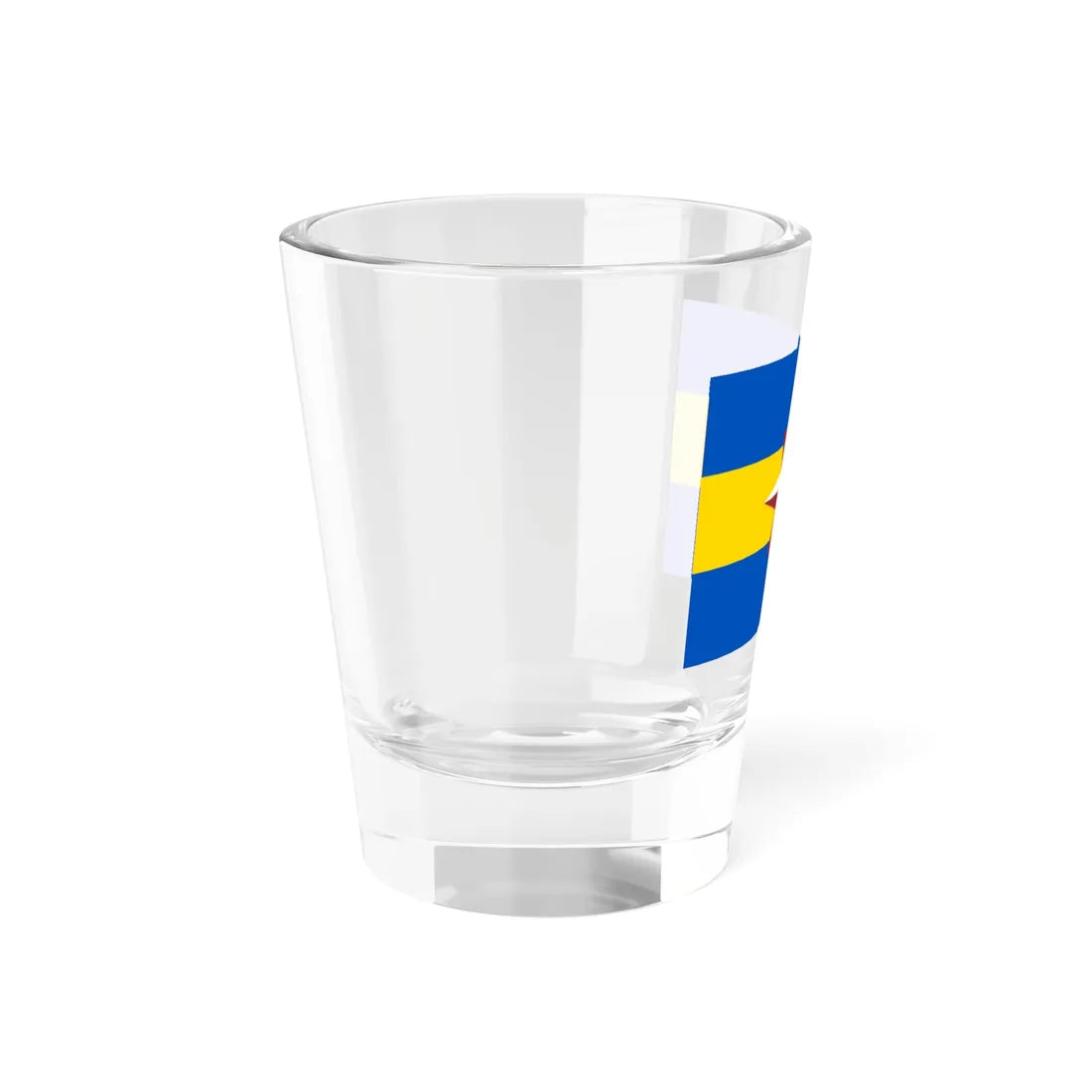 Flag of Sharypovo 2004 (Russia) Shot Glass 1.5oz - Go Mug Yourself