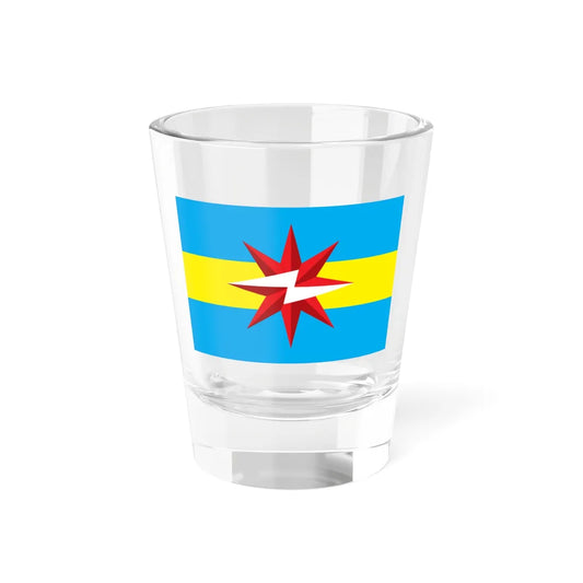 Flag of Sharypovo (Russia) Shot Glass 1.5oz 1.5oz - Go Mug Yourself