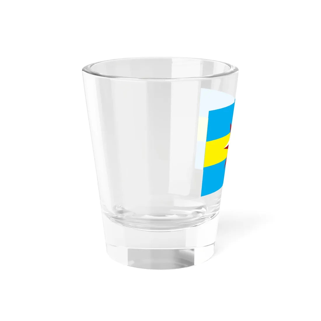 Flag of Sharypovo (Russia) Shot Glass 1.5oz - Go Mug Yourself
