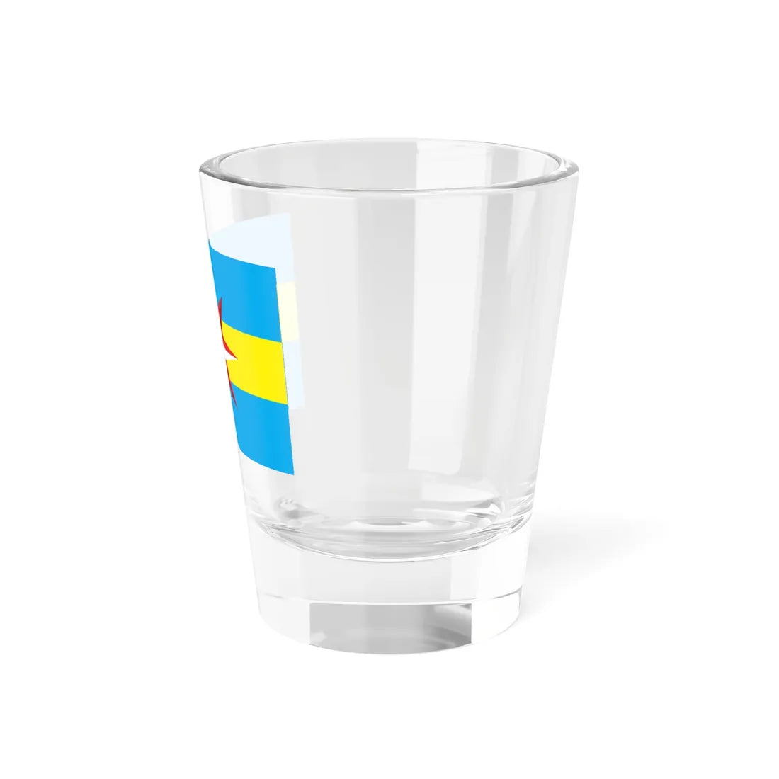 Flag of Sharypovo (Russia) Shot Glass 1.5oz - Go Mug Yourself