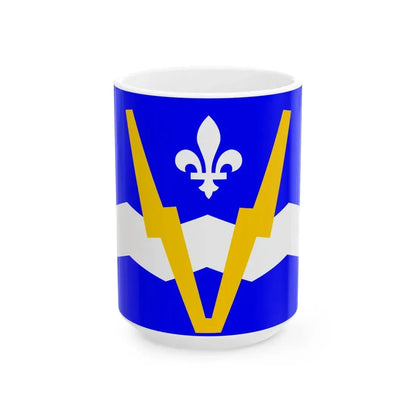 Flag of Shawinigan 1951-2009 (Canada) White Coffee Mug 15oz - Go Mug Yourself