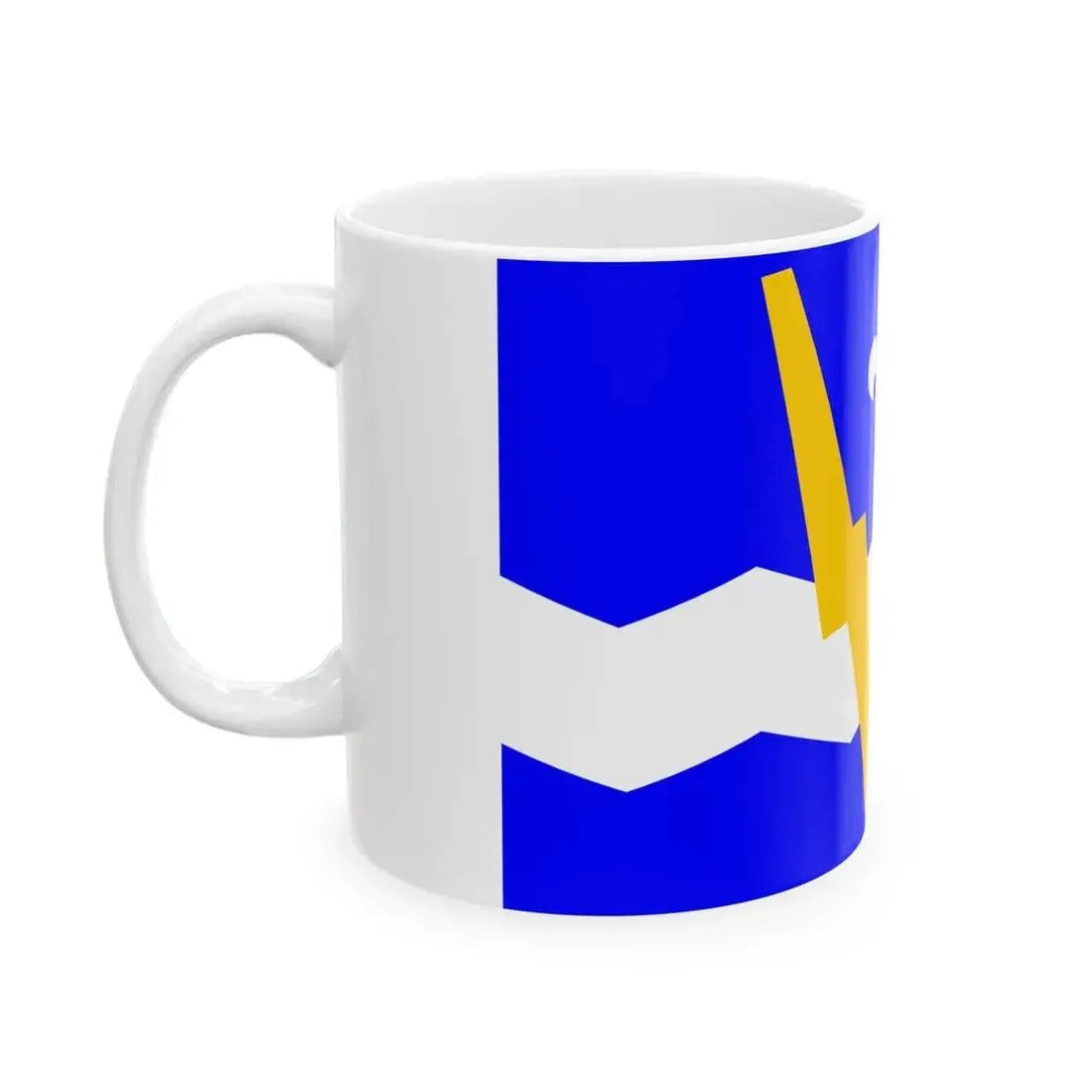 Flag of Shawinigan 1951-2009 (Canada) White Coffee Mug - Go Mug Yourself