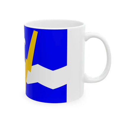 Flag of Shawinigan 1951-2009 (Canada) White Coffee Mug - Go Mug Yourself