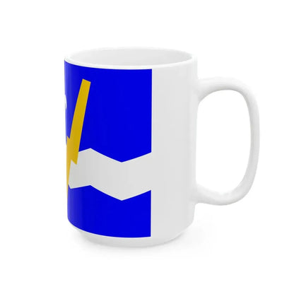 Flag of Shawinigan 1951-2009 (Canada) White Coffee Mug - Go Mug Yourself