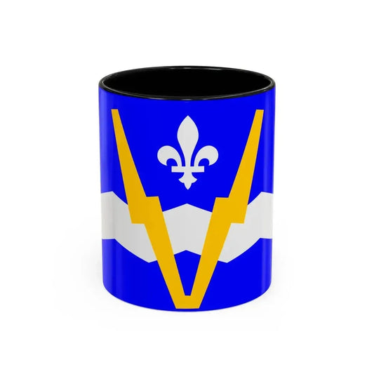 Flag of Shawinigan 1951 to 2009 Canada - Accent Coffee Mug 11oz Black - Go Mug Yourself