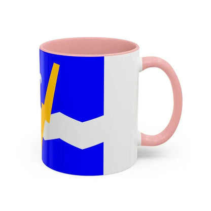 Flag of Shawinigan 1951 to 2009 Canada - Accent Coffee Mug - Go Mug Yourself