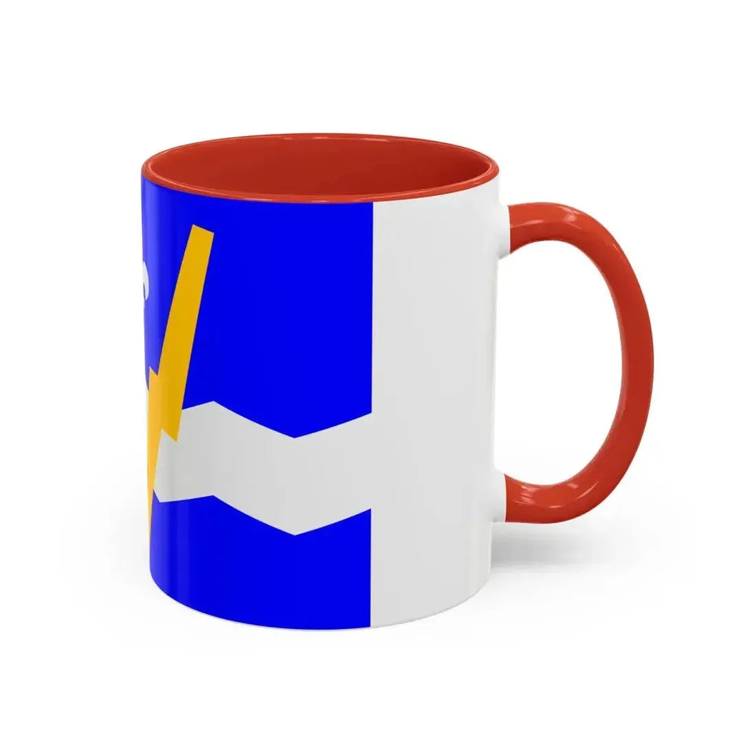 Flag of Shawinigan 1951 to 2009 Canada - Accent Coffee Mug - Go Mug Yourself