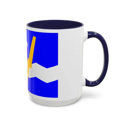 Flag of Shawinigan 1951 to 2009 Canada - Accent Coffee Mug - Go Mug Yourself