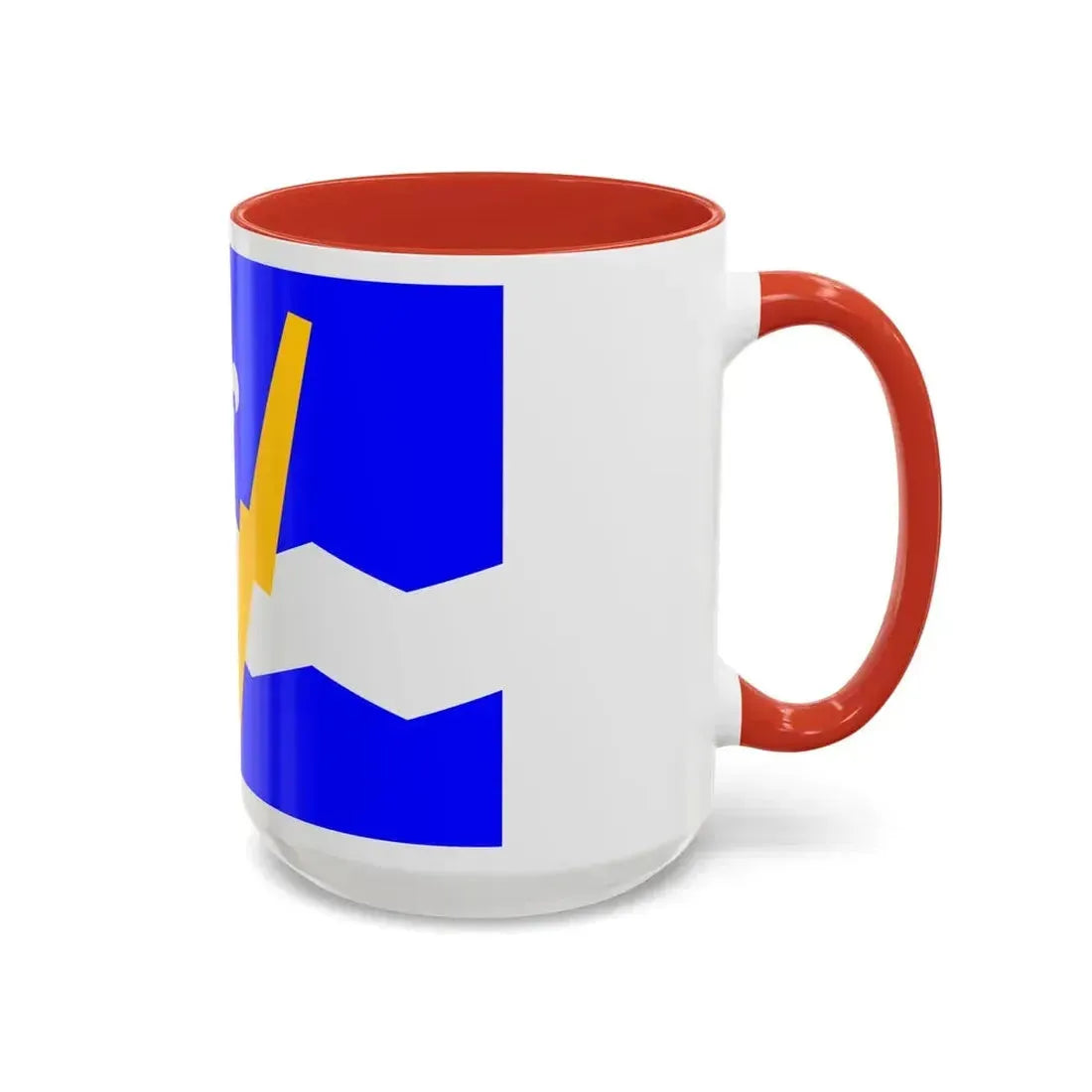 Flag of Shawinigan 1951 to 2009 Canada - Accent Coffee Mug - Go Mug Yourself