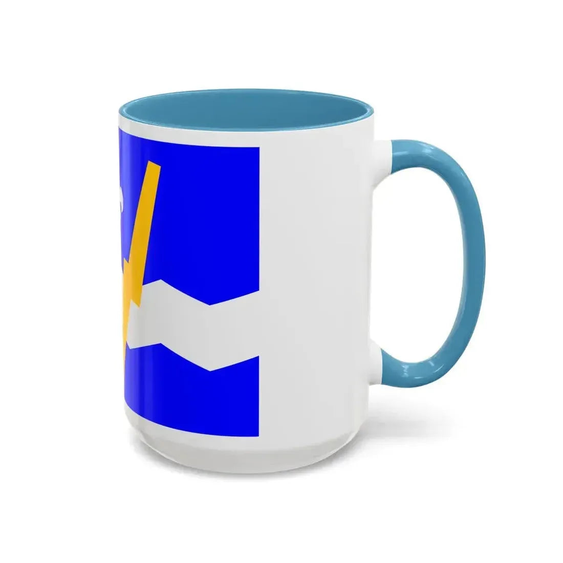 Flag of Shawinigan 1951 to 2009 Canada - Accent Coffee Mug - Go Mug Yourself