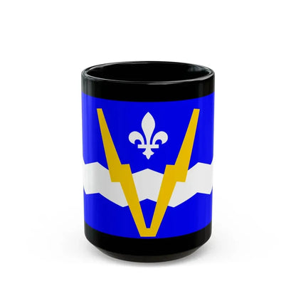 Flag of Shawinigan 1951 to 2009 Canada - Black Coffee Mug 15oz - Go Mug Yourself