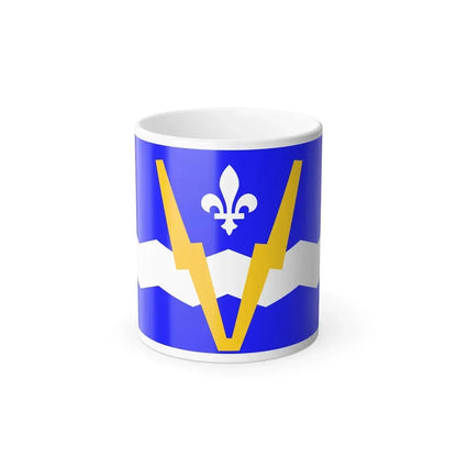 Flag of Shawinigan 1951 to 2009 Canada - Color Changing Coffee Mug 11oz - Go Mug Yourself