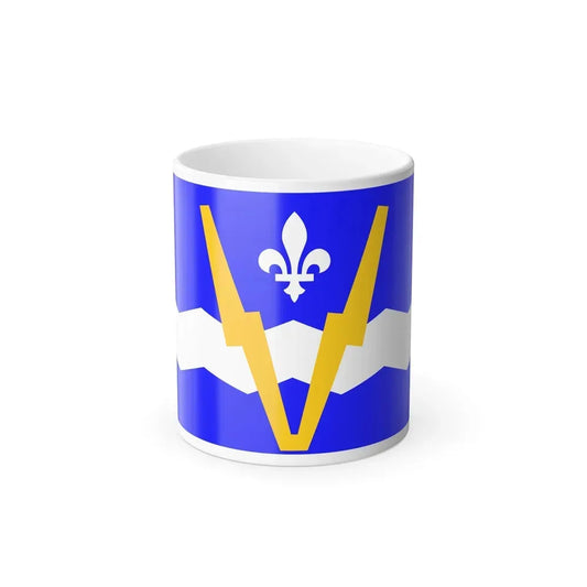 Flag of Shawinigan 1951 to 2009 Canada - Color Changing Coffee Mug 11oz - Go Mug Yourself