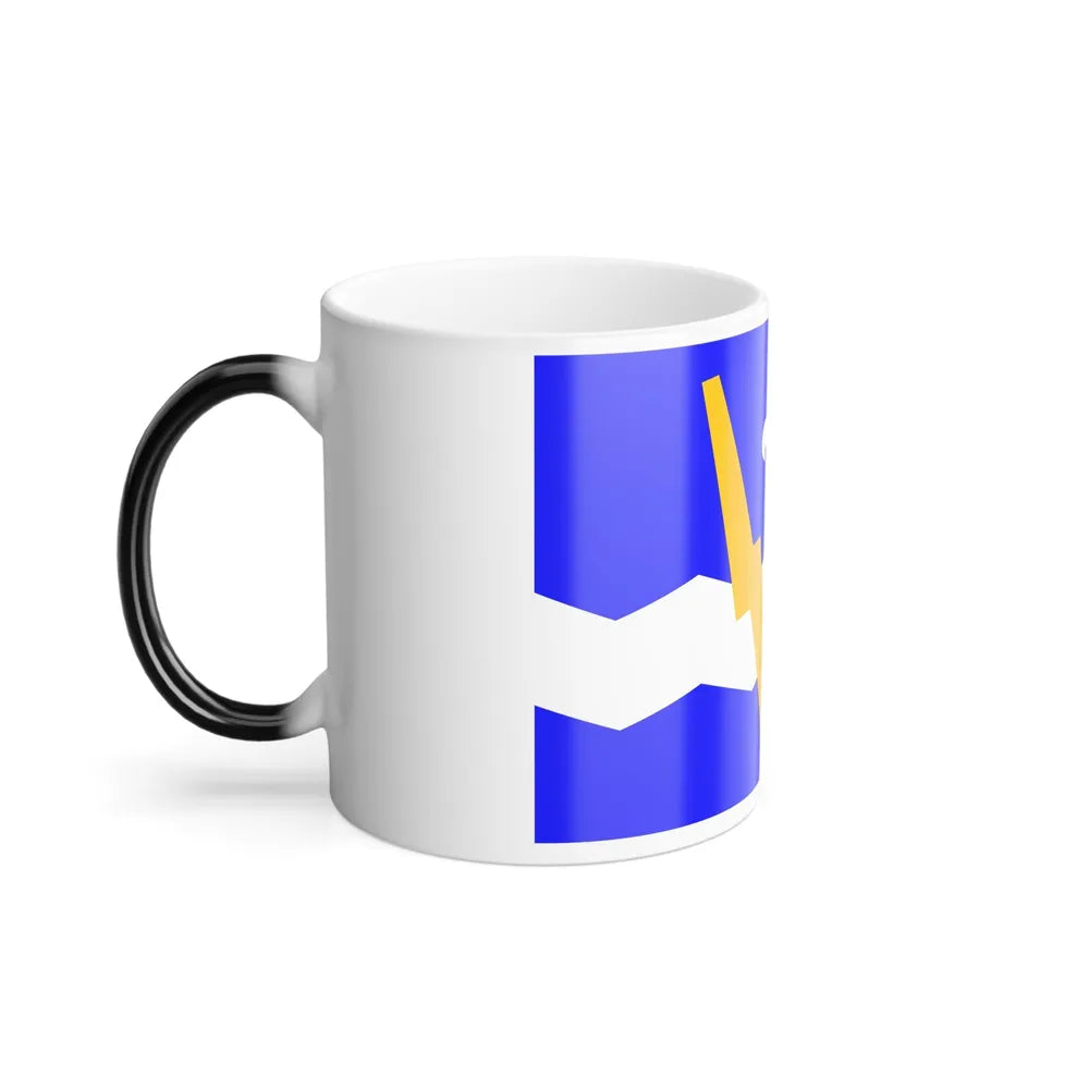 Flag of Shawinigan 1951 to 2009 Canada - Color Changing Coffee Mug-Go Mug Yourself