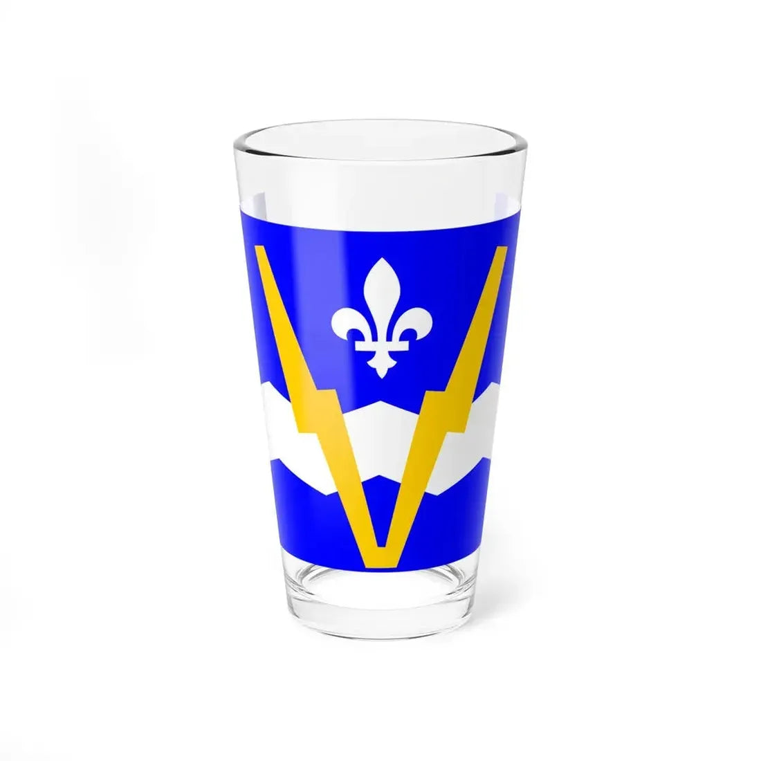 Flag of Shawinigan 1951 to 2009 Canada - Pint Glass 16oz 16oz - Go Mug Yourself