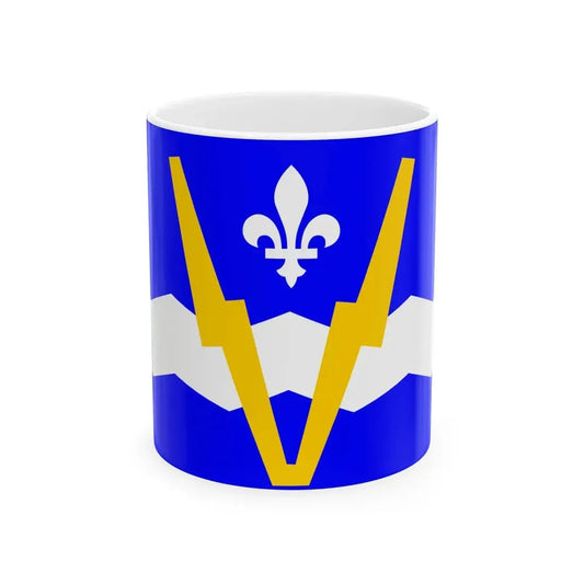 Flag of Shawinigan 1951 to 2009 Canada - White Coffee Mug 11oz - Go Mug Yourself