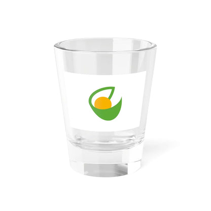 Flag of Shōbara Hiroshima (Japan) Shot Glass 1.5oz 1.5oz - Go Mug Yourself