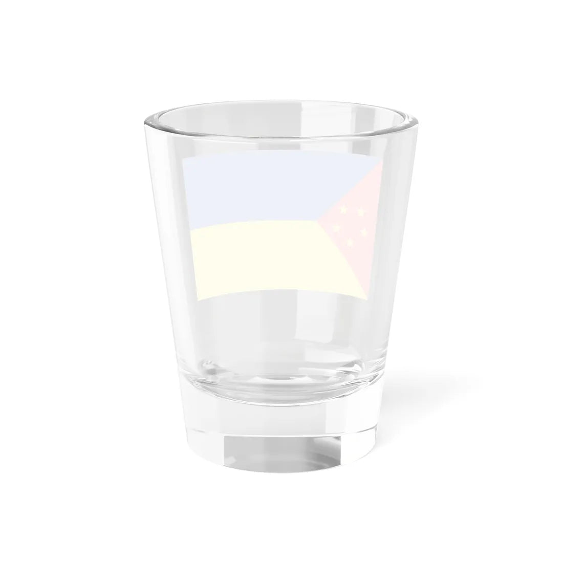 Flag of Shchastia Raion (Ukraine) Shot Glass 1.5oz - Go Mug Yourself