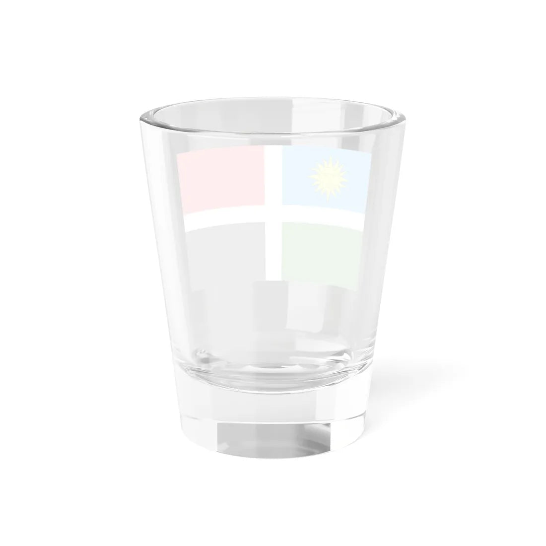 Flag of Shepetivka raion (Ukraine) Shot Glass 1.5oz - Go Mug Yourself