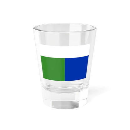 Flag of Sherbakulsky District 2006 (Russia) Shot Glass 1.5oz 1.5oz - Go Mug Yourself