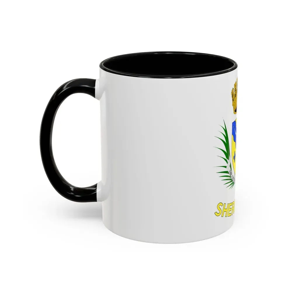 Flag of Sherbrooke Canada - Accent Coffee Mug - Go Mug Yourself
