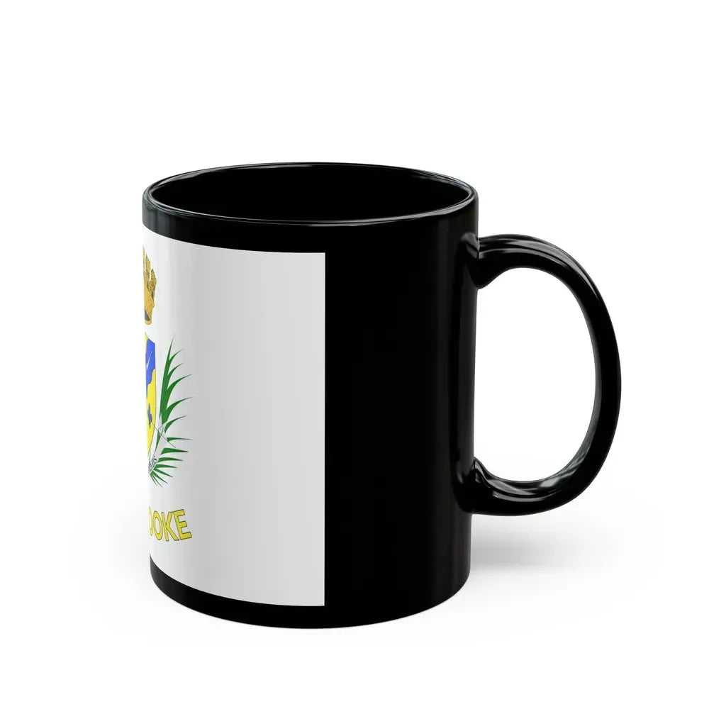 Flag of Sherbrooke Canada - Black Coffee Mug - Go Mug Yourself