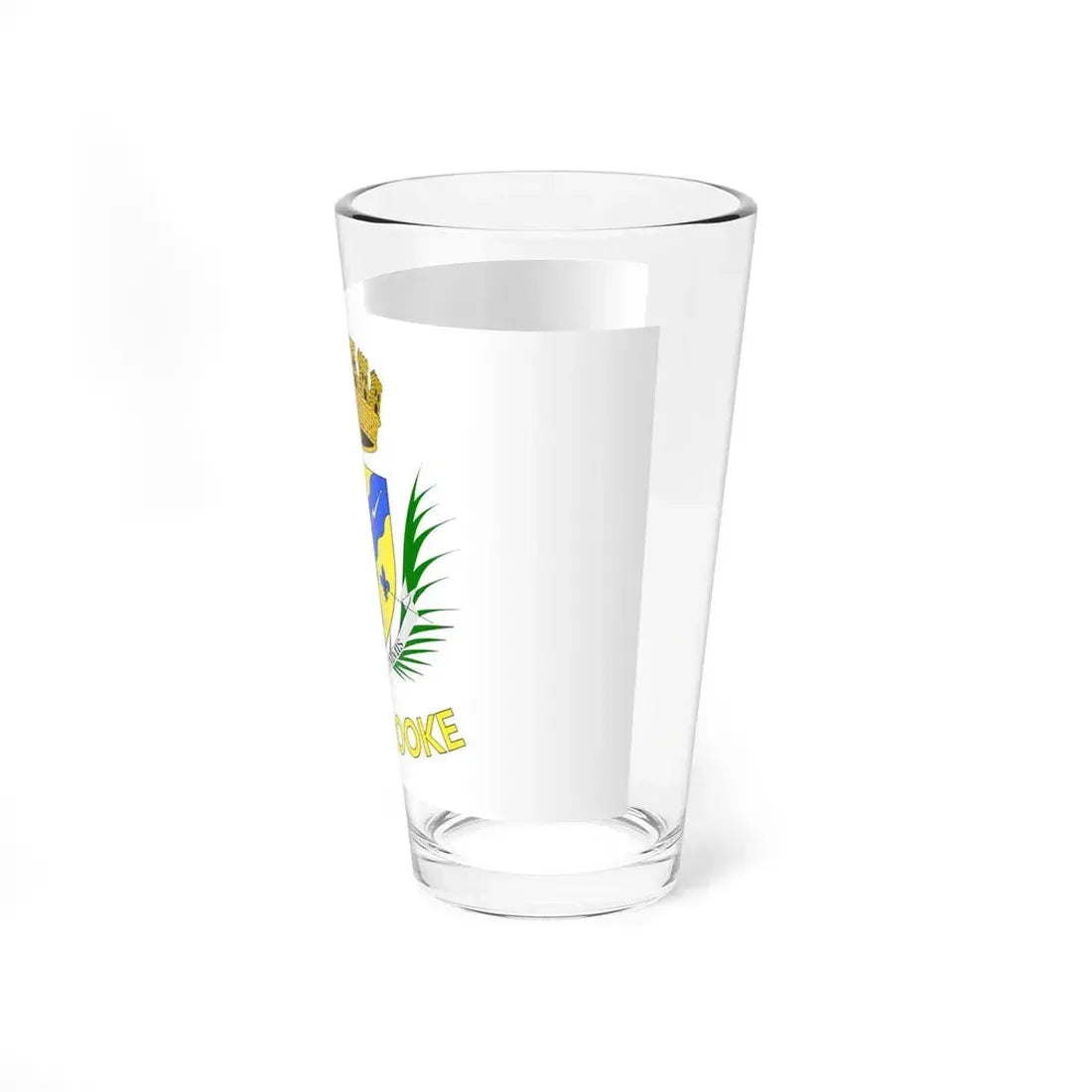 Flag of Sherbrooke Canada - Pint Glass 16oz - Go Mug Yourself
