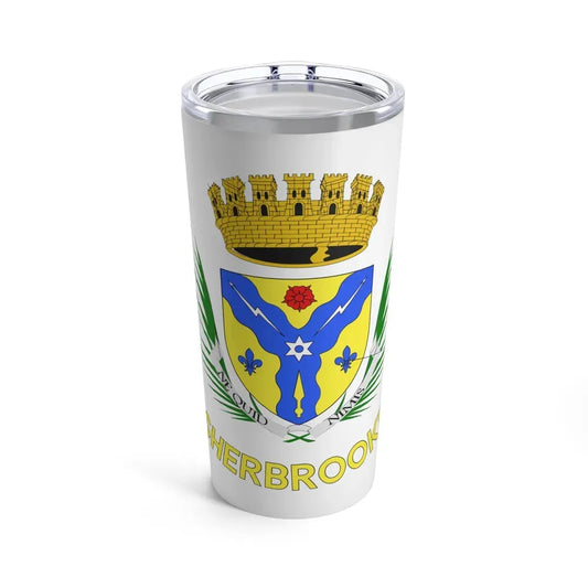 Flag of Sherbrooke Canada - Tumbler 20oz 20oz - Go Mug Yourself