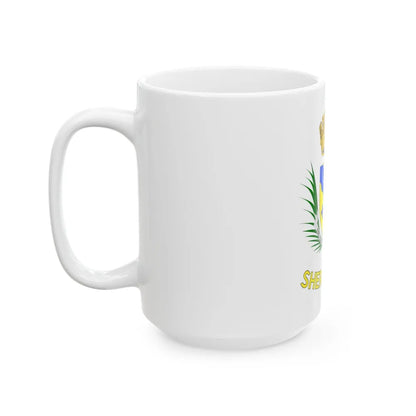 Flag of Sherbrooke Canada - White Coffee Mug-Go Mug Yourself