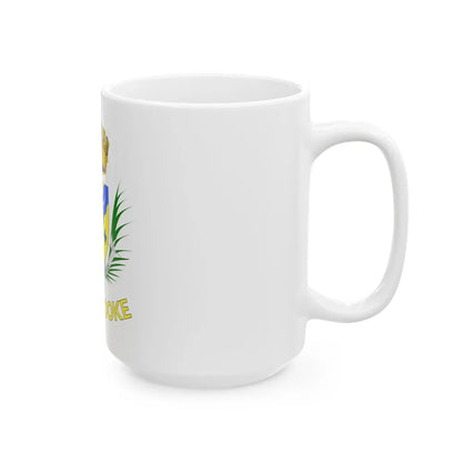 Flag of Sherbrooke Canada - White Coffee Mug-Go Mug Yourself