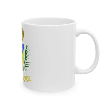 Flag of Sherbrooke Canada - White Coffee Mug-Go Mug Yourself