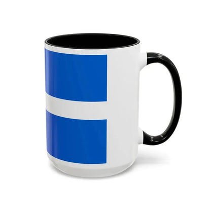 Flag of Shetland UK - Accent Coffee Mug - Go Mug Yourself